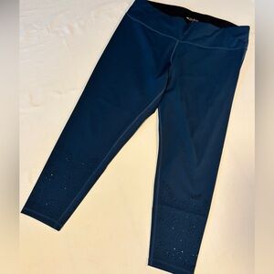 Ideology Teal crop Leggings